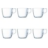 Set di Tazze Luminarc Nuevo Trasparente 220 ml 6 Pezzi