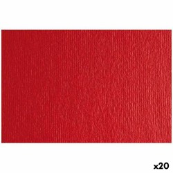 Cartoncini Sadipal LR 200 Rosso 50 x 70 cm Testurizzato (20 Unità)