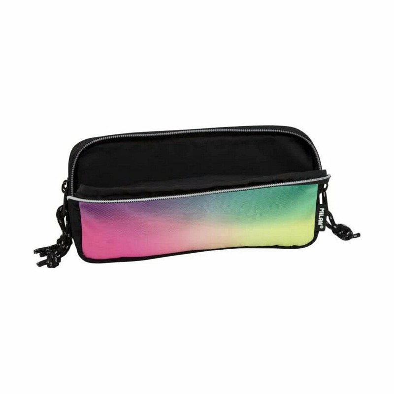 Astuccio Scuola Milan Nero 22 x 11 x 6,5 cm