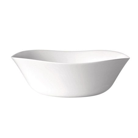 Insalatiera Bormioli Rocco Parma Bianco Vetro (24 cm) (12 Unità)