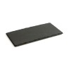 Vassoio di Ceramica Effetto Lavagna Quid Gastro Fun Nero (32 x 17 cm) (12 Unità)