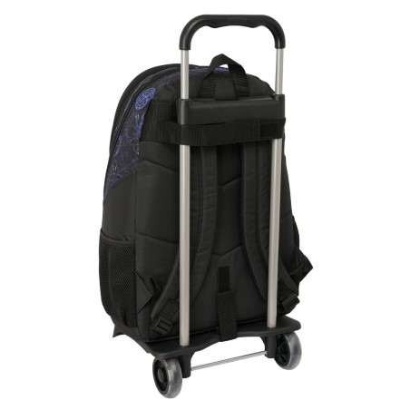 Trolley per la Scuola Spider-Man Attack Nero 32 x 44 x 16 cm