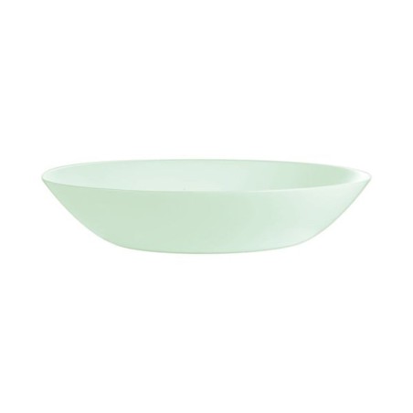 Piatto Fondo Luminarc Diwali Paradise Verde Vetro 20 cm (24 Unità)