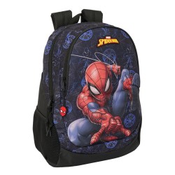 Zaino Scuola Spider-Man Attack Nero 32 x 44 x 16 cm