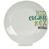 Piatto da Dolce Organic Porcellana 19 x 2 x 19 cm (10 Unità)