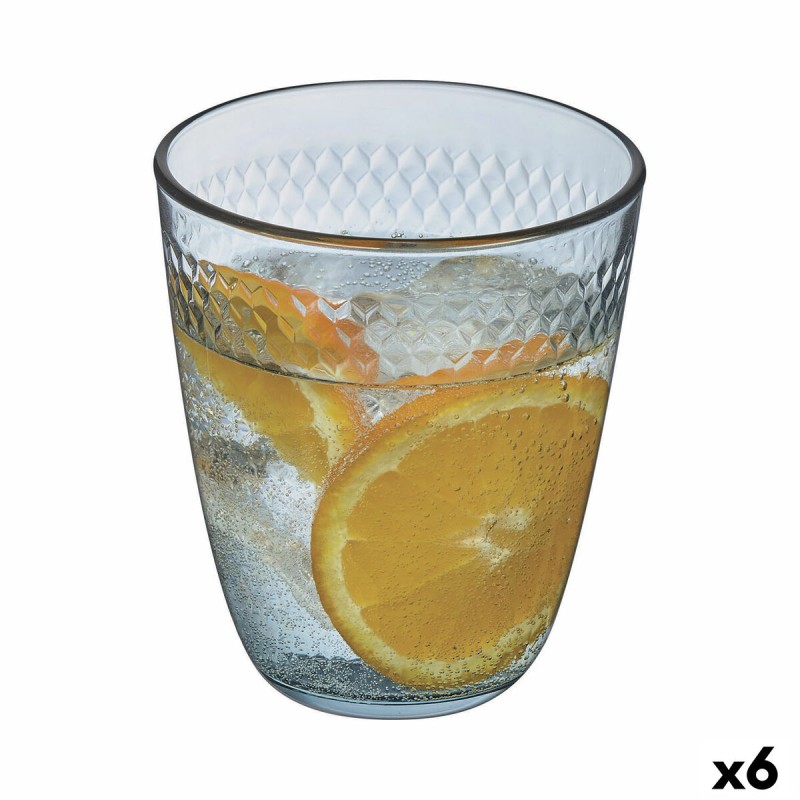 Bicchiere Luminarc Pampille Mazzarine Vetro 310 ml (6 Unità) Bicchiere Luminarc Pampille Mazzarine Vetro 310 ml (6 Unità)