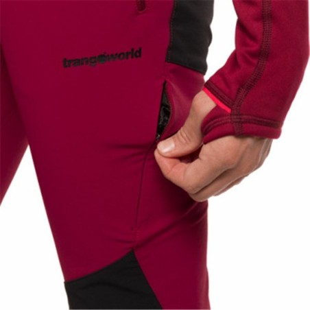 Pantalone Lungo Sportivo Trangoworld Dunai Dr Rosso Cremisi Donna