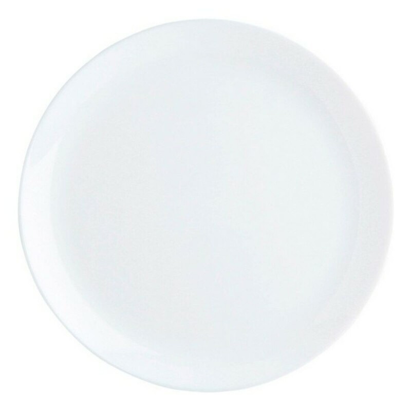 Set di piatti Luminarc Diwali 6 Unità Bianco Vetro (Ø 27 cm) Set di piatti Luminarc Diwali 6 Unità Bianco Vetro (Ø 27 cm)