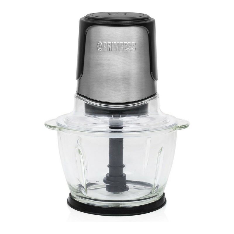 Tritatutto Princess 221051 Picadora Nero Vetro Acciaio inossidabile 300 W 1 L