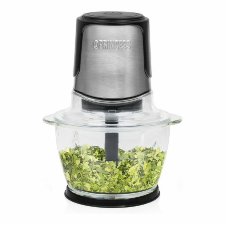 Tritatutto Princess 221051 Picadora Nero Vetro Acciaio inossidabile 300 W 1 L