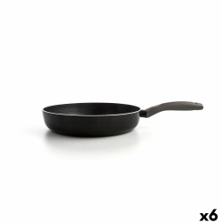 Padella Quid Honey Nero Metallo Ø 28 cm (6 Unità)