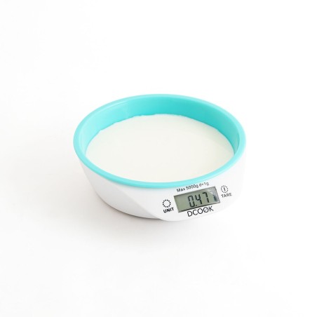 bilancia da cucina Dcook Gallery Bianco Verde 5 kg 1 L (24 Unità)