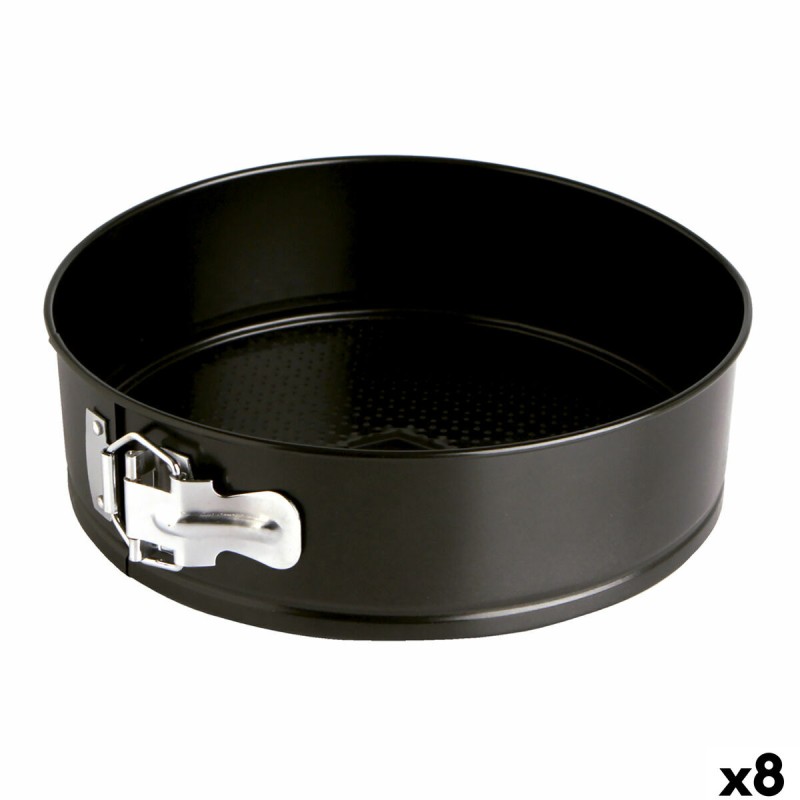 Stampo per Dolci Quid Sweet Grey Nero Metallo 26 x 6,8 cm (8 Unità) Stampo per Dolci Quid Sweet Grey Nero Metallo 26 x 6,8 cm (8 Unità)