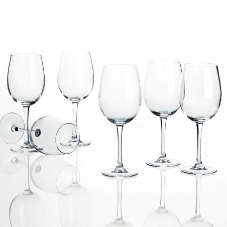 Set di Bicchieri Chef&Sommelier Cabernet Tulip Eco Trasparente Vetro 470 ml (6 Unità)