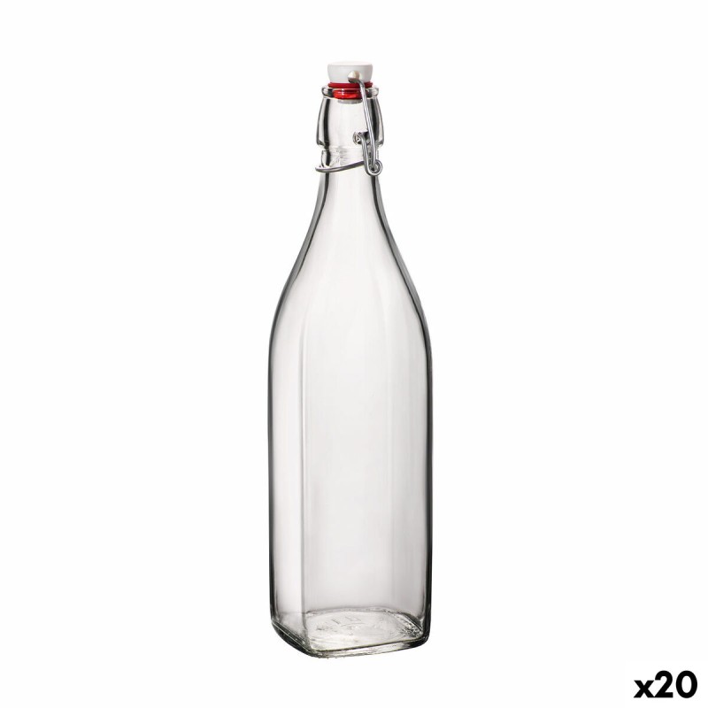 Borraccia Bormioli Rocco Swing Vetro 1 L (20 Unità) Borraccia Bormioli Rocco Swing Vetro 1 L (20 Unità)