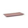 Vassoio per aperitivi Quid Mineral Gres Terracotta Ceramica 15 x 30 cm (8 Unità)