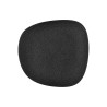 Piatto da pranzo Bidasoa Fosil Nero Ceramica Quadrato 21,1 x 20,3 x 2,3 cm (9 Unità)