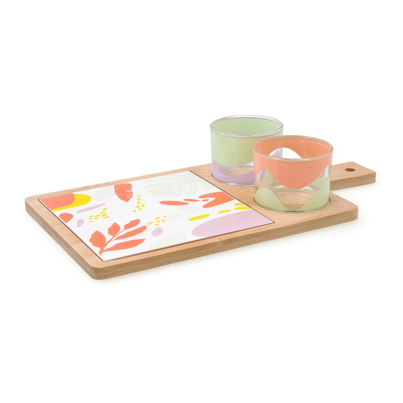 Set da portata Quid Kaleido Multicolore Legno 31 x 17 x 6 cm 4 Pezzi Set da portata Quid Kaleido Multicolore Legno 31 x 17 x 6 cm 4 Pezzi
