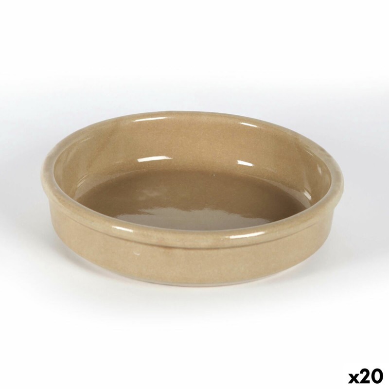 Teglia Anaflor Barro Anaflor Marrone Ceramica Ø 15 cm (20 Unità) Teglia Anaflor Barro Anaflor Marrone Ceramica Ø 15 cm (20 Unità)