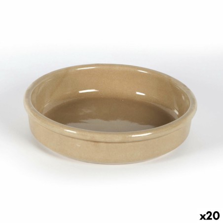 Teglia Anaflor Barro Anaflor Marrone Ceramica Ø 15 cm (20 Unità)