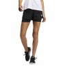 Pantaloncini Sportivi da Donna Adidas Pacer Nero