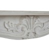 Cornici camini Home ESPRIT Bianco Abete Cottage Finitura invecchiata 88 cm 125 x 27 x 104 cm 123 X 26,5 X 105 cm