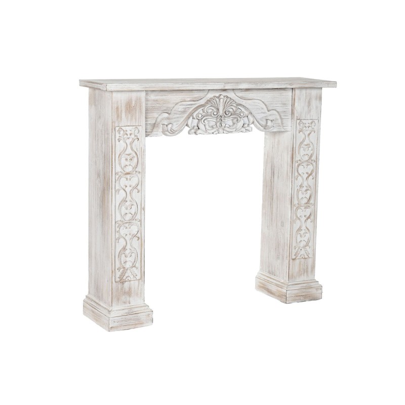 Cornici camini Home ESPRIT Bianco Abete Legno MDF 113 X 26 X 101 cm Cornici camini Home ESPRIT Bianco Abete Legno MDF 113 X 26 X 101 cm
