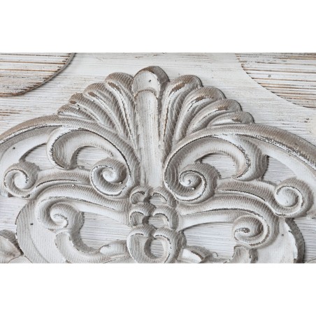 Cornici camini Home ESPRIT Bianco Abete Legno MDF 113 X 26 X 101 cm