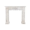 Cornici camini Home ESPRIT Bianco Abete Legno MDF 113 X 26 X 101 cm