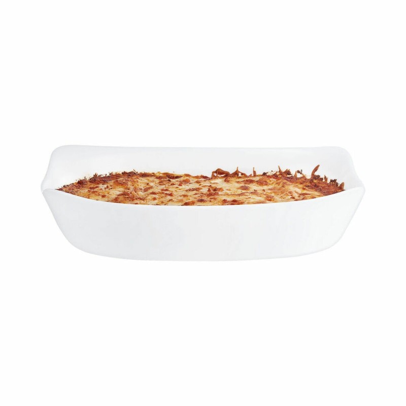 Pirofila da Forno Luminarc Smart Cuisine Bianco Vetro 34 x 25 cm Pirofila da Forno Luminarc Smart Cuisine Bianco Vetro 34 x 25 cm