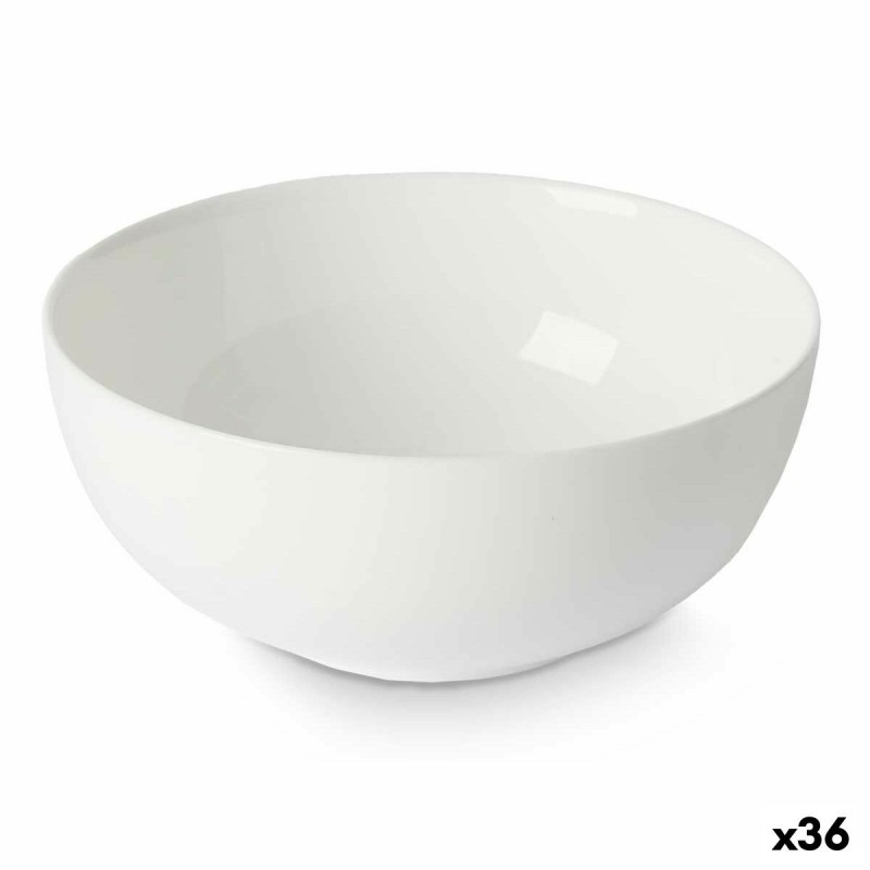 Ciotola Vivalto LZKW-60 Bianco Vetro opalino 15 x 6,5 x 15 cm (36 Unità) Ciotola Vivalto LZKW-60 Bianco Vetro opalino 15 x 6,5 x 15 cm (36 Unità)