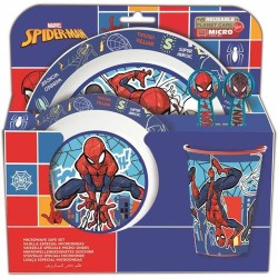 Set di stoviglie per bambini Spider-Man Mob Rules 5 Pezzi