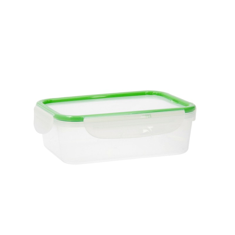 Porta pranzo Quid Greenery 1,4 L Trasparente Plastica (Pack 4x) Porta pranzo Quid Greenery 1,4 L Trasparente Plastica (Pack 4x)