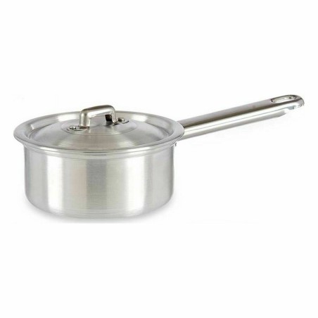 Casseruola con Coperchio Kinvara 100017 Argentato Alluminio Ø 12 cm 600 ml (10 Unità)