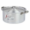 Casseruola con coperchio Kinvara 100007 Argentato 5 L (10 Unità)