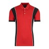 Polo a Maniche Corte Uomo Armani Jeans C1450 Rosso