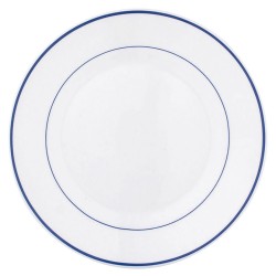 Set di piatti Arcoroc Rest. F/azul Dolce Bicolore Vetro 19,5 cm