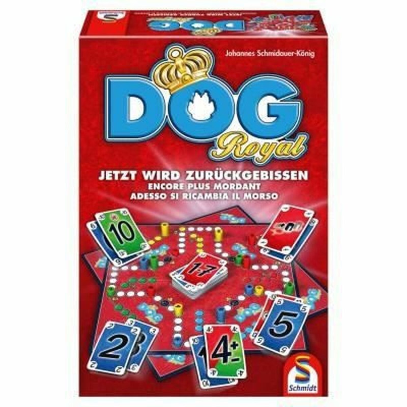 Gioco da Tavolo Schmidt Spiele Dog Royal (FR) Multicolore Gioco da Tavolo Schmidt Spiele Dog Royal (FR) Multicolore