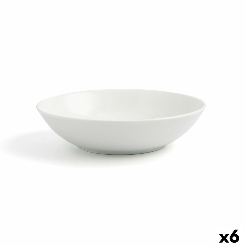 Piatto Fondo Ariane Vital Coupe Bianco Ceramica Ø 21 cm (6 Unità) Piatto Fondo Ariane Vital Coupe Bianco Ceramica Ø 21 cm (6 Unità)