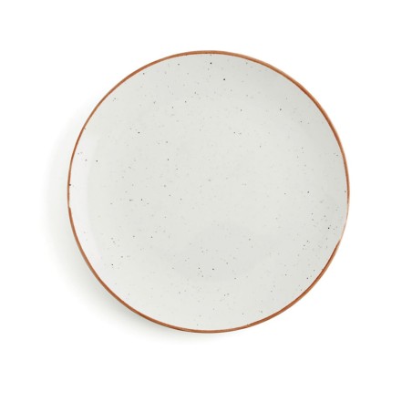 Piatto da pranzo Ariane Terra Beige Ceramica Ø 21 cm (12 Unità)