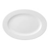 Piatto da pranzo Ariane Prime Ovale Bianco Ceramica 22 x 20 cm (12 Unità)