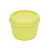 Contenitore per Conservare gli Alimenti Milan Sunset Giallo Plastica Rotondo 250 ml Ø 10 x 7 cm