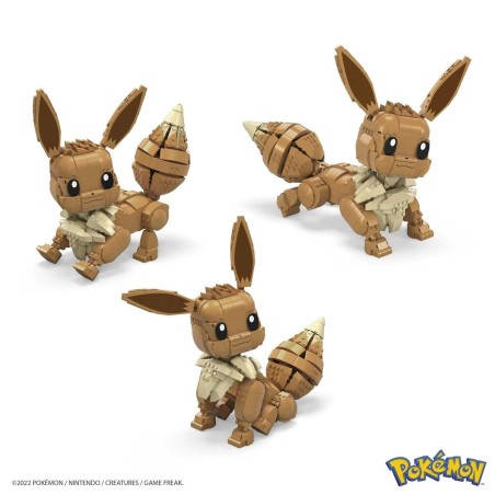 Set di Costruzioni Pokémon Pokemon Eevee Giant Multicolore
