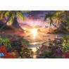 Puzzle Ravensburger 17824 Paradise Sunset 18000 Pezzi