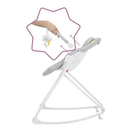 Amaca per Neonati Badabulle Compact'up High Grigio