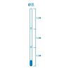 Manico Telescopico EDM 81002 3,6 m