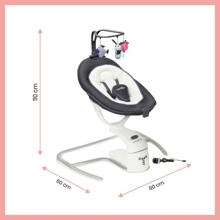 Amaca per Neonati Babymoov Swing Swing Grigio