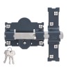 Chiavistello di sicurezza Fac 101-r/105 Acciaio Grigio scuro 50 mm 105 mm