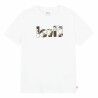 Maglia Levi's Camo Poster Logo Bright Bianco