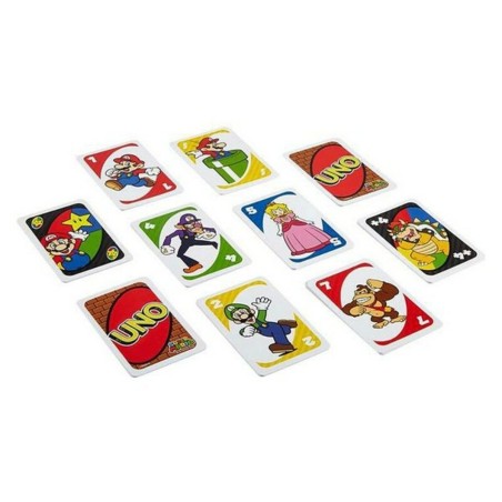 Carte da Gioco UNO Super Mario Mattel DRD00